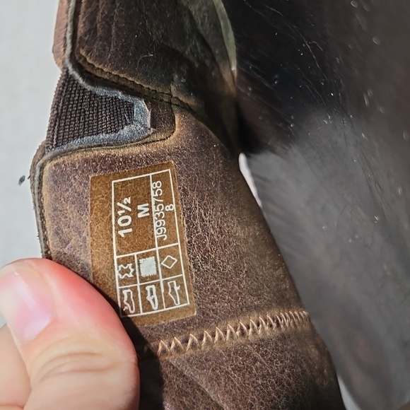 SAS Mens Voyage Leather Wedge Sandals Slide  shoes sz 10.5M - Picture 9 of 15